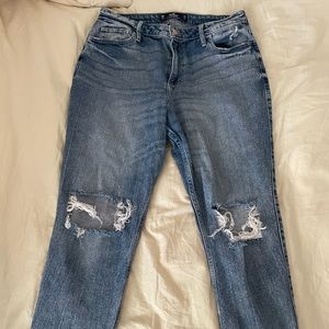 Curvy High Rise Boyfriend Jeans